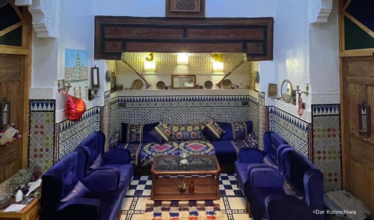 Riad Dar Konnichiwa Fès Exteriör bild