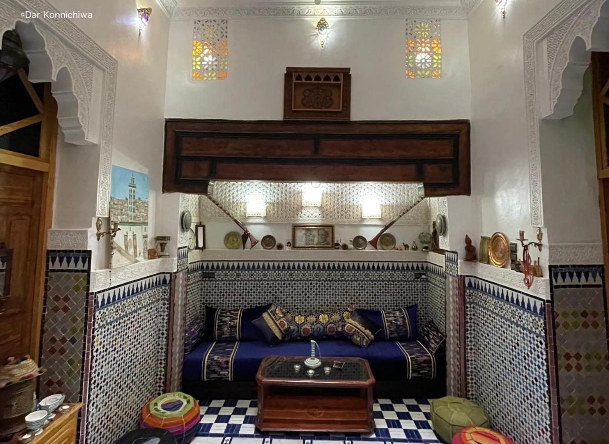 Riad Dar Konnichiwa Fès Exteriör bild