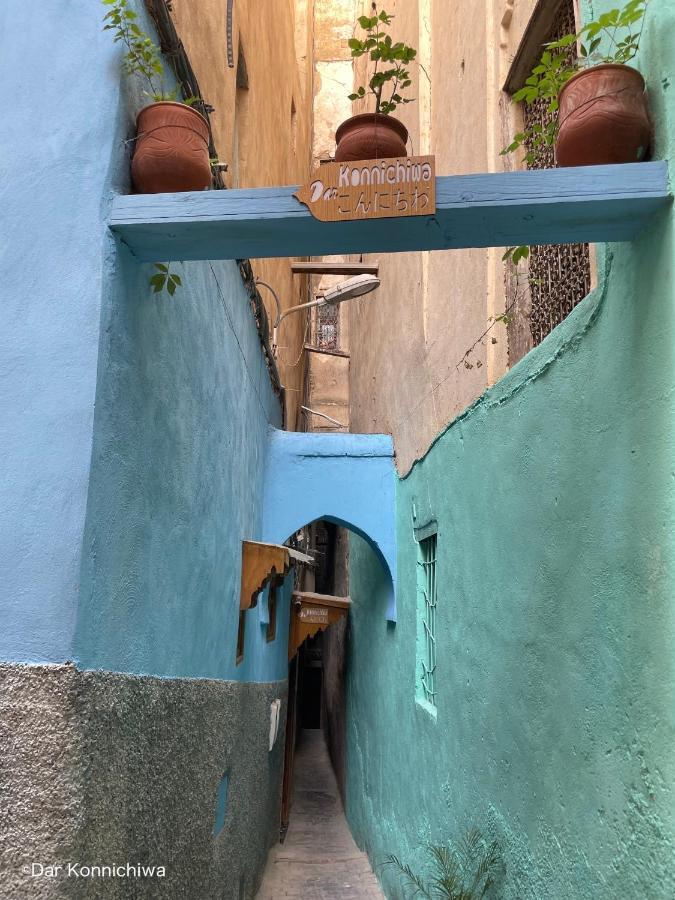 Riad Dar Konnichiwa Fès Exteriör bild